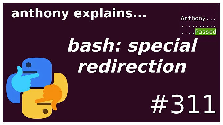 bash: special redirection (intermediate) anthony e...