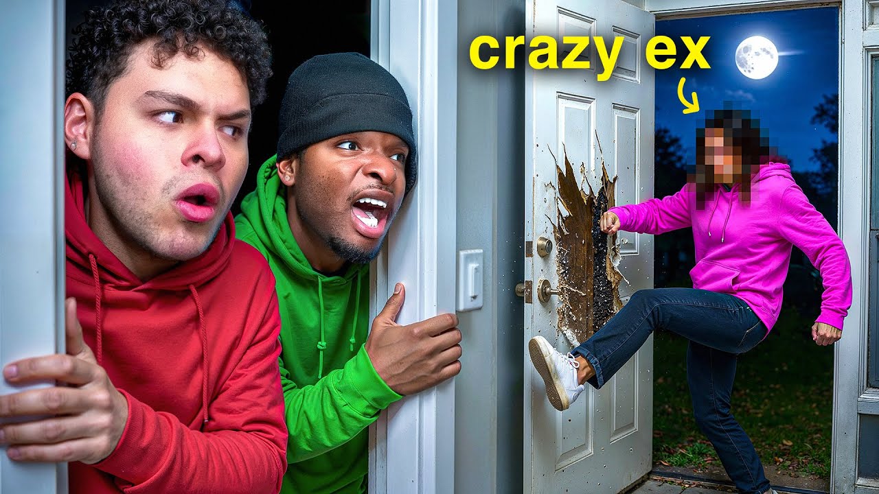 My CRAZY Ex-Girlfriend BROKE Into My House..(RAW FOOTAGE)