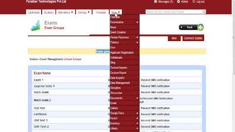 Webinar on Fedena Core Modules
