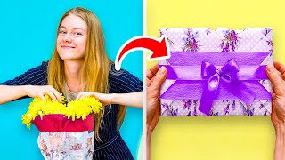 35 GENIUS GIFT WRAP IDEAS TO SAVE YOUR NERVES AND MONEY | ANYONE WILL BE HAPPY TO GET THESE GIFTS!