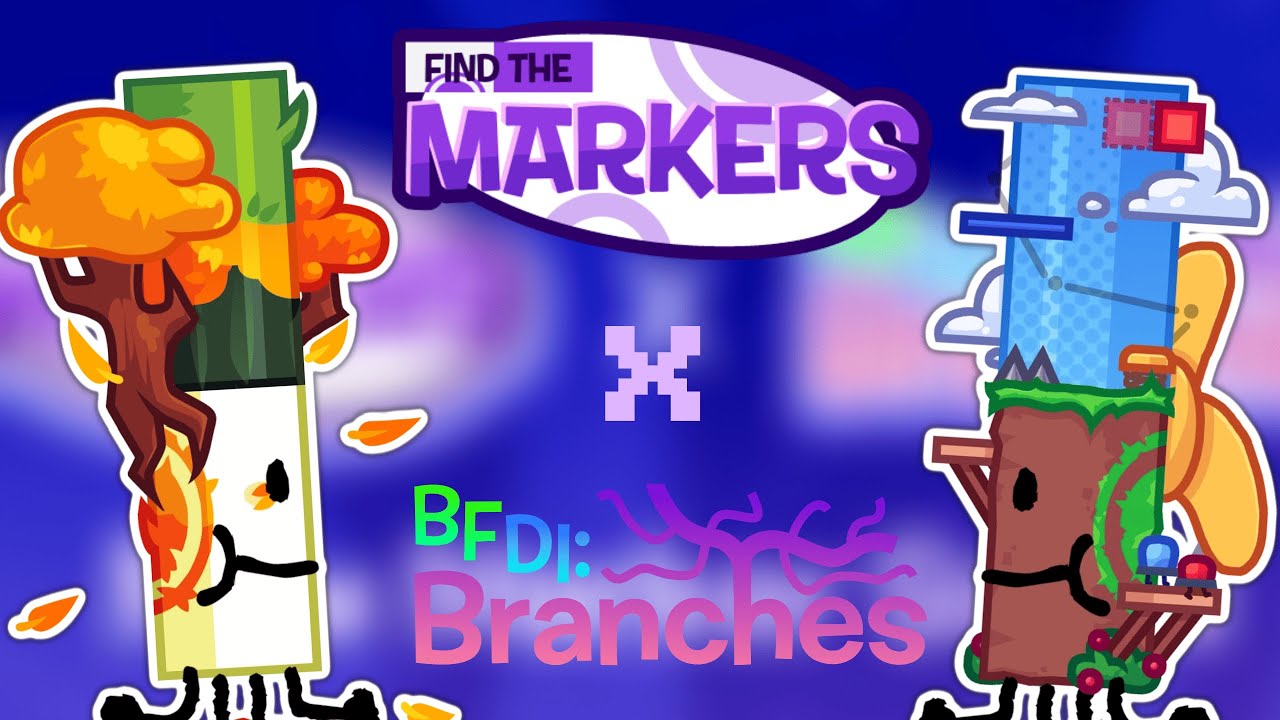 HUGE Collab Happening! || BFDI: Branches x Find The Markers