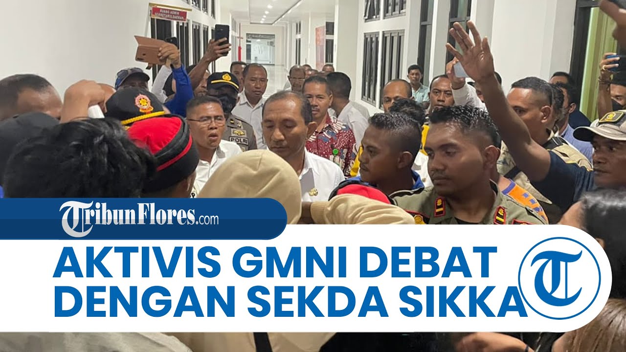 Aktivis GMNI Dampingi Keluarga Transmigran Datangi Kantor Bupati Sikka  yang Diduga Diterlantarkan