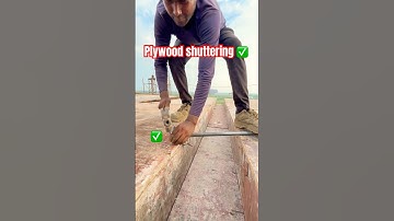Plywood shuttering work construction carpenter #shuttering #construction #shorts #trending #work