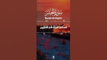 سورة الحشر #الرحمن #دويتو #اكسبلور #duet #ماوراءيات