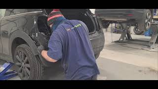 How to remove a 2017  Mini Cooper back bumper...