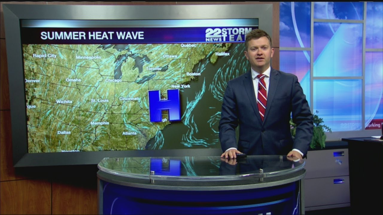 Big temperature swing ahead - YouTube