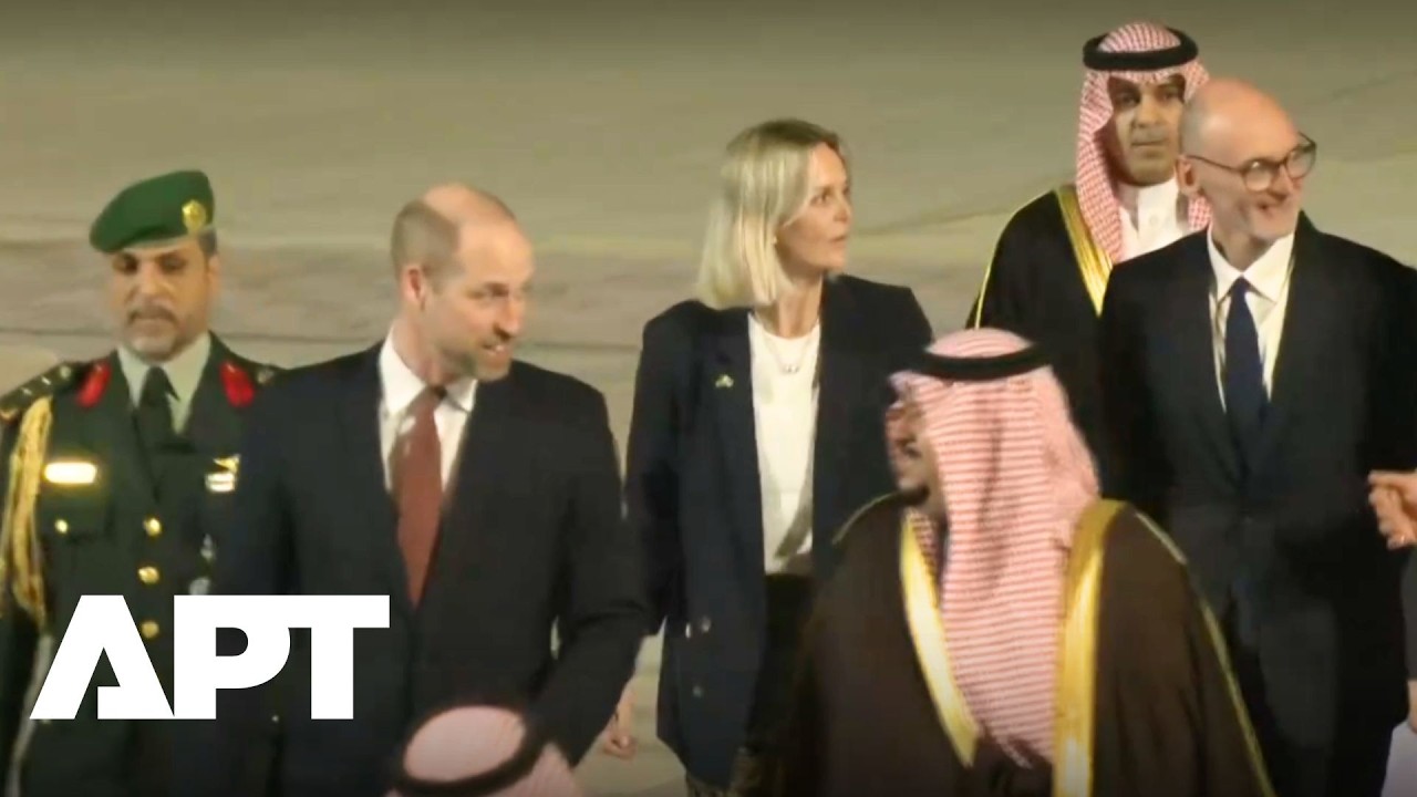WATCH: Prince William Touches Down in Riyadh to Boost UK–Saudi Relations | APT