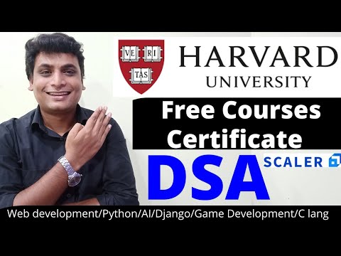 Harvard University Free Courses Certificate Data Structures Algorithm ...