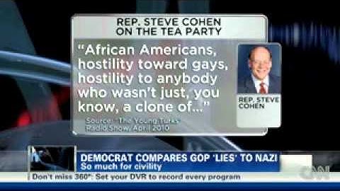 Anderson Cooper Has Frustrating Exchange With Nazi-Comparing Rep. Steve Cohen (D-TN)