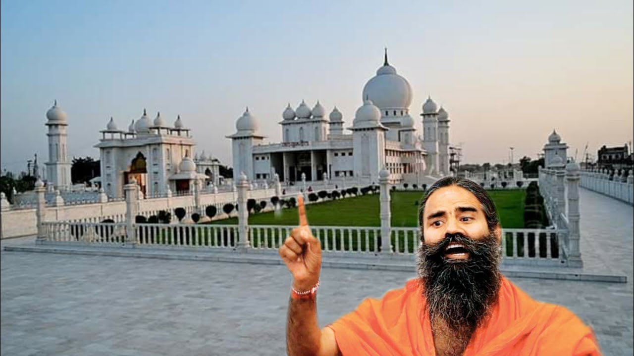 Jaigurudev ashram Mathura padhare Baba Ramdev