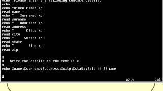 Course Project Solution  - Shell Scripting -29