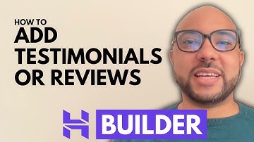 How to Add Testimonials or Reviews in Hostinger Website Builder