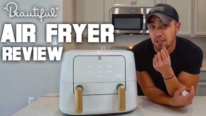 The Drew Barrymore BEAUTIFUL 9 quart TRIZONE Air Fryer Review 