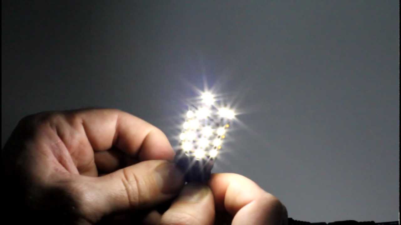 Лампа светодиодная ГАБАРИТ-ПОВОРОТ 3157-60SMD-1210 (white&yellow) - YouTube