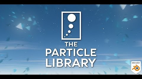 The Particle Library -- Blender Addon