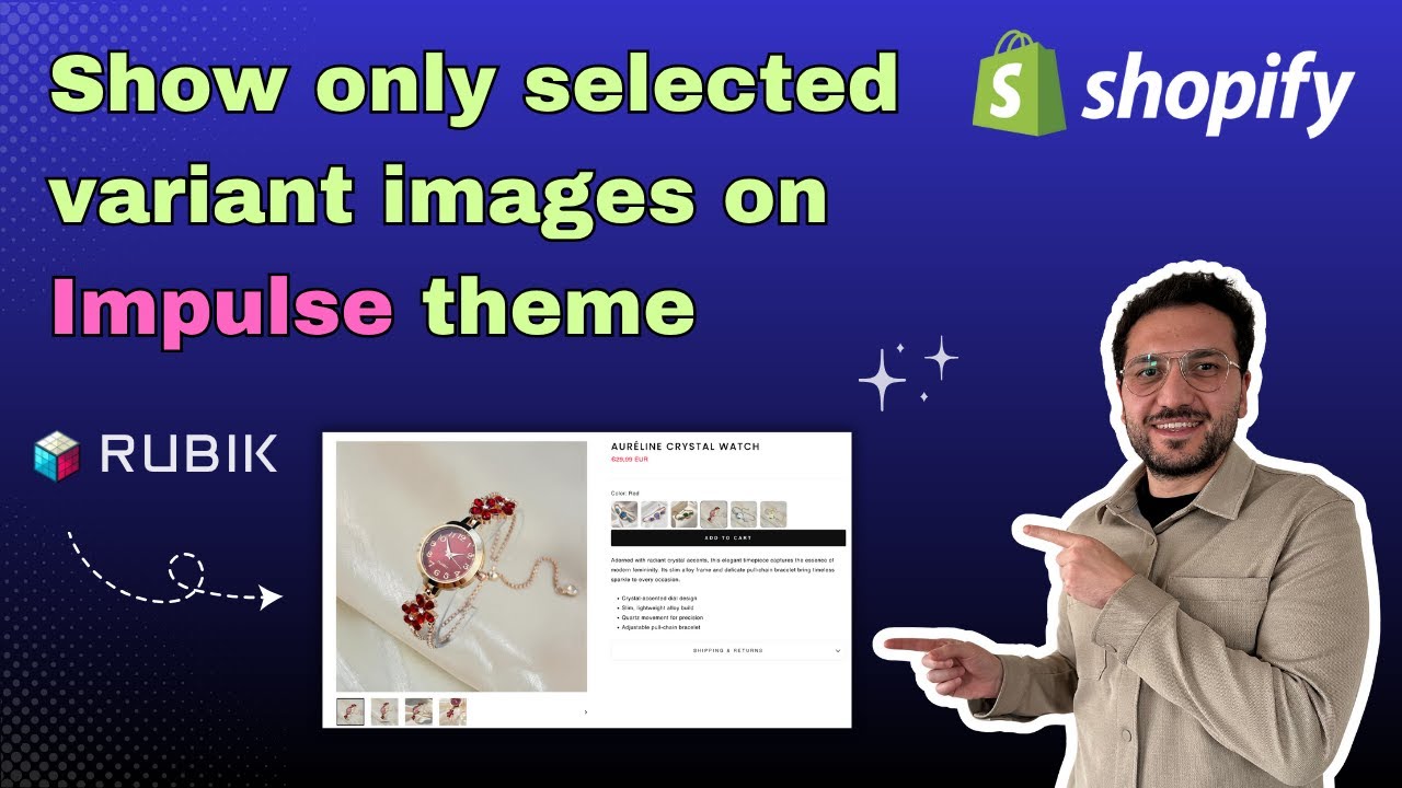 Fix Shopify Impulse Theme Variant Images | Show Only Selected Color ...