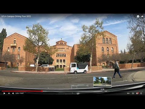 UCLA Campus Driving Tour 2022 - YouTube