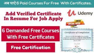 Free Udemy Course With Certificate 2021, Free Udemy Courses.#freecourse screenshot 5