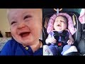 10 minutes de bébé qui rit - essayez de ne pas rire ni sourire!
