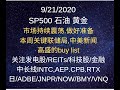 美股交易 9/21/2020  市场持续震荡.做好准备  本周关键联储局,中美新闻.   高盛的buy list