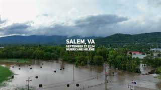 Salem, Virginia | Flooding from Hurricane Helene | September 27 2024