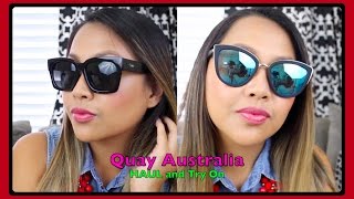 Quay Australia Mini Haul & Try On
