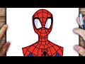 CÓMO DIBUJAR A SPIDERMAN