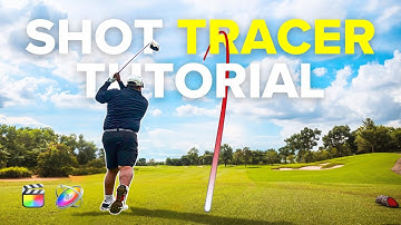 How to create GOLF SHOT TRACERS | FCP | APPLE MOTION