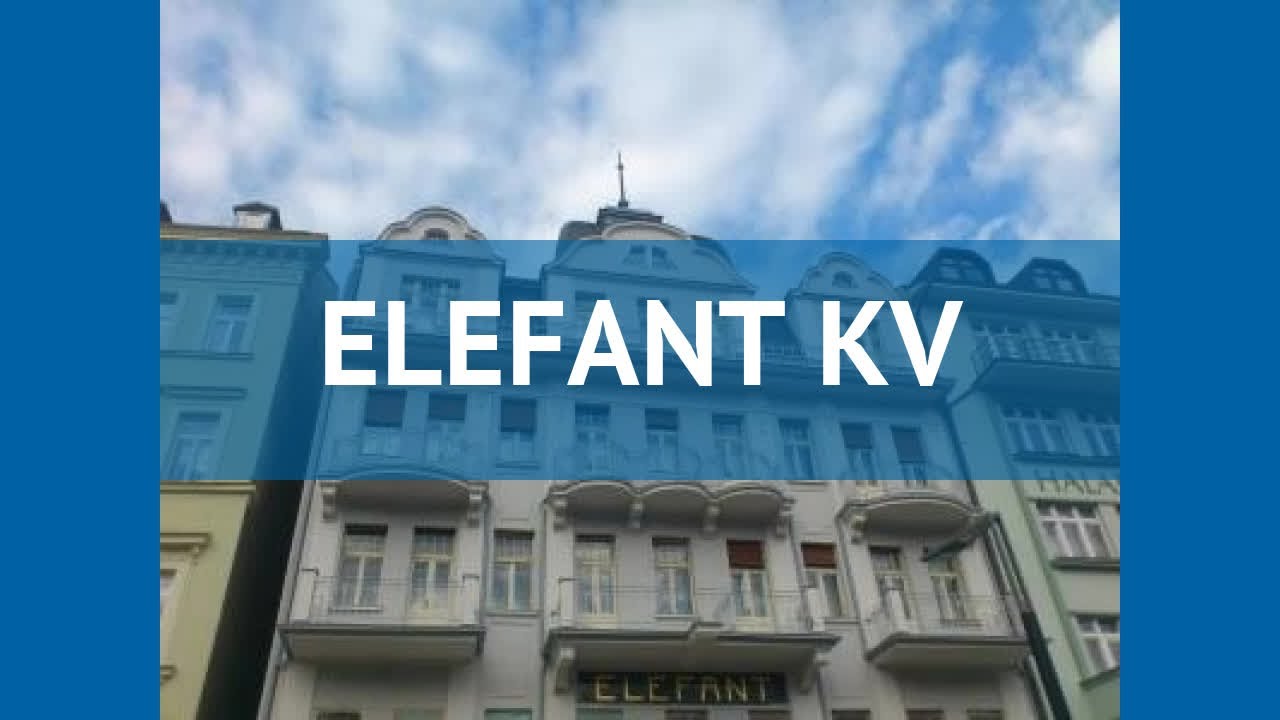 ELEFANT KV 3* Чехия Карловы Вары обзор – отель ЕЛЕФАНТ КВ 3* Карловы Вары видео обзор