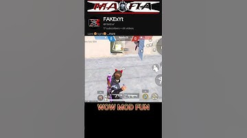 BGMI WOW MOD FUN #bgmi #battlegroundmobileindiaunlimitedcustomroom #shorts  #viralvideo