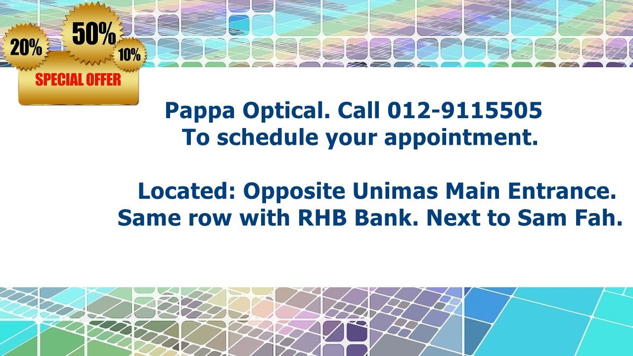 Shop In Kuching The Best Optical Best Optical Shop Kuching Kota Samarahan Call 0129115505 Youtube