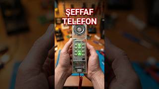 Transparent Button and Wired Home Phone, Inside and Out Visible