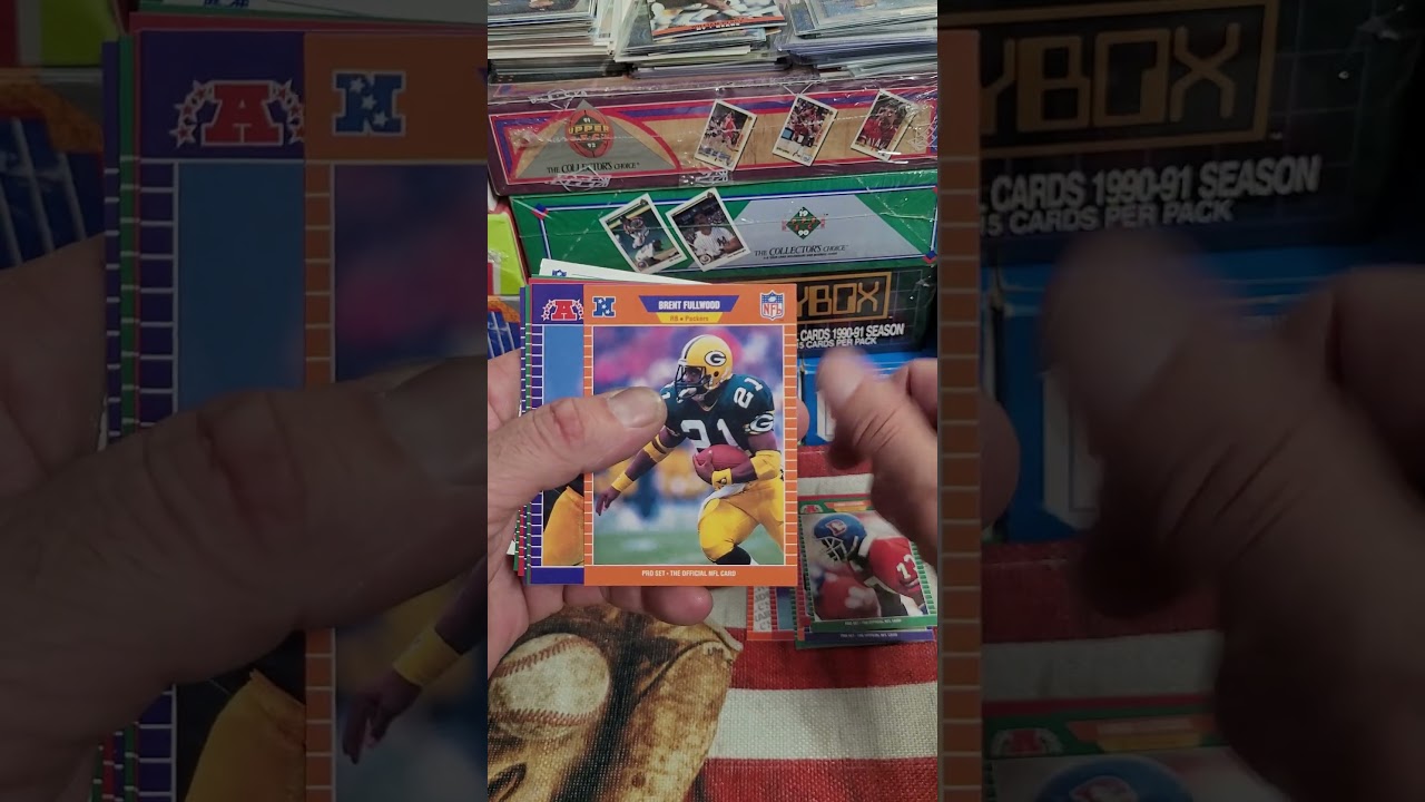 Another FUN 1989 Pro Set Football Cards Pack Opening