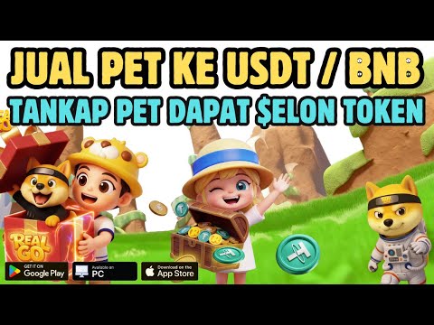 Cara Jual Pet Ke USDT atau BNB Game NFT Gratis REAL GO | Game Web3 | Sesepuh NFT