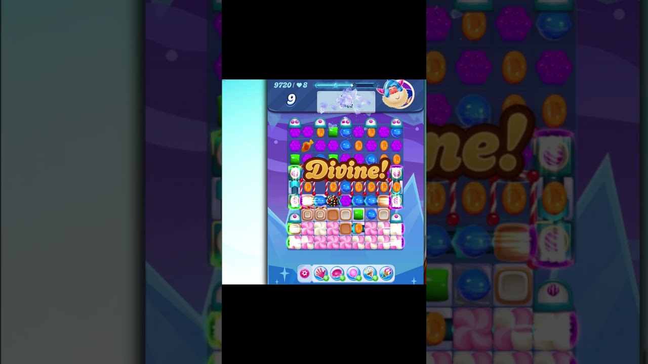 Candy Crush Saga Level 9720 - YouTube