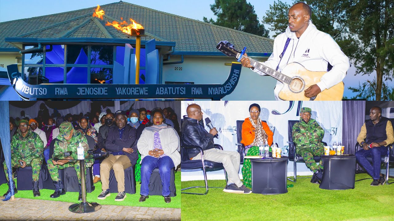 LIVE: UMUGOROBA WO KWIBUKA KU NSHURO YA 31 JENOSIDE YAKOREWE ABATUTSI ...