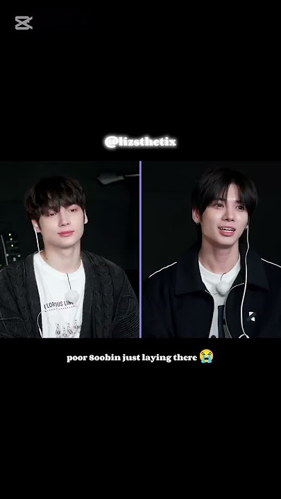 Our poor leader is used to dealing with this 😭 #txt #soobin #hueningkai #taehyun #fyp
