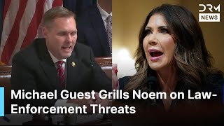 8,000% Increase In Threatsrep Michael Guest Confronts Noem On Attacks Targeting Ice Agents Ac1G