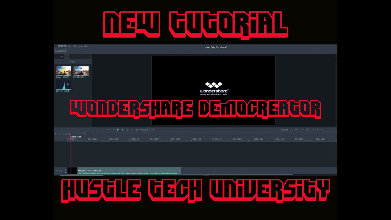 Wondershare Democreator Tutorial - YouTube