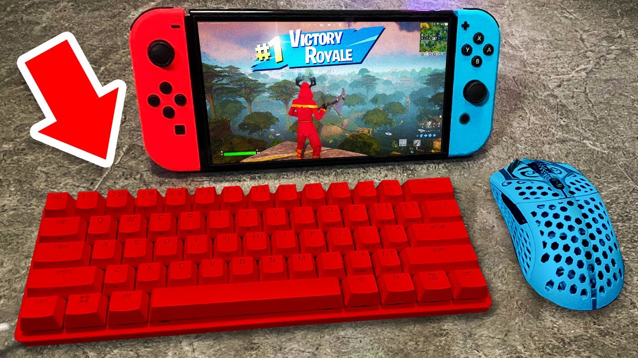 スイッチで使えるキーボードとマウスを探して買ってみたらまさかの結果に...【フォートナイト / Fortnite】
