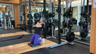 Kneeling Lean Back (Reverse Nordic)