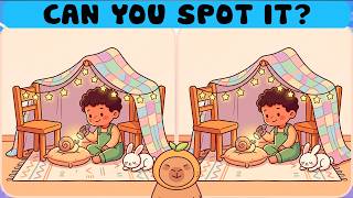 Spot the Difference Brain Training🧠| Use your sharp eyes and smart brain to solve this puzzle!