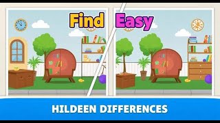the Find Easy - Hidden Differences-Gameplay| Hidden Differences |FAIND THE DIFFERENCE screenshot 2