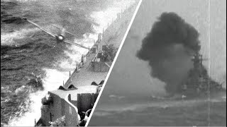 Kamikaze hits the battleship Missouri on April 11, 1945, Operation Kikusui No. 1