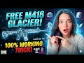 Free M4 Glacier Skin 😲 BGMI via Cricket League 🔥 #bgmi #bgmishorts #m416glacier #gaming #girlgamer 