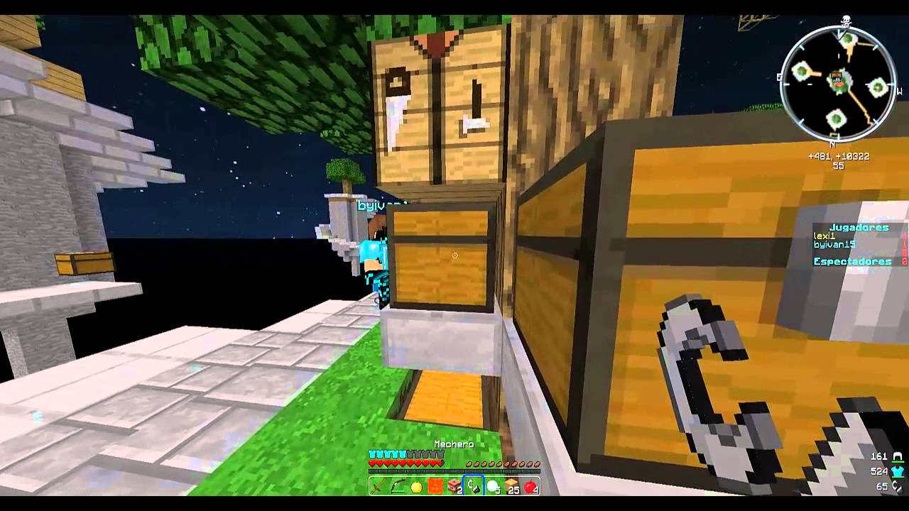 Mineaqua-Skywars #1 Con byivan15 (lexi1)