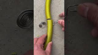 The metal bar is attached to all parts and has a rotating hub to move the hose #pipelining #shorts