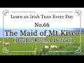 066 The Maid of Mt Kisco (Double Reel, A Dorian) Learn an Irish Tune Everyday.