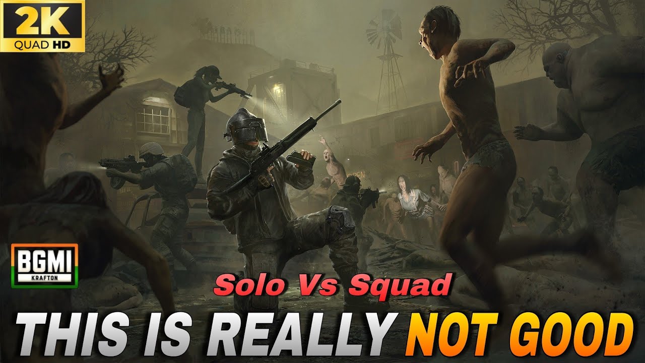 WORST SITUATION IN THE SOLO vs SQUAD LOBBY | BGMI 😰-SOLO vs SQUAD 