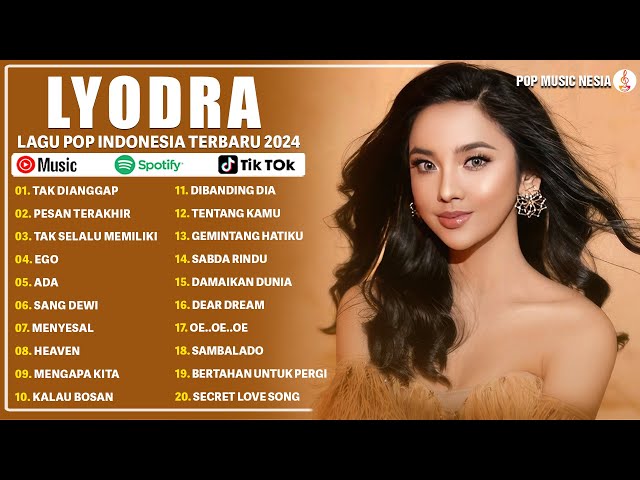 Lagu Lyodra Full Album Terbaru 2024 - Lagu Lyodra Terbaik 2024 Viral Tiktok - Lagu Pop Terbaru 2024 class=